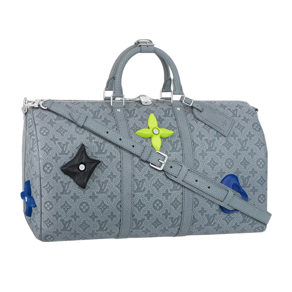 Louis Vuitton Keepall Bandouliere 50 Rock Climbing Taurillon Weekend Travel Bag
